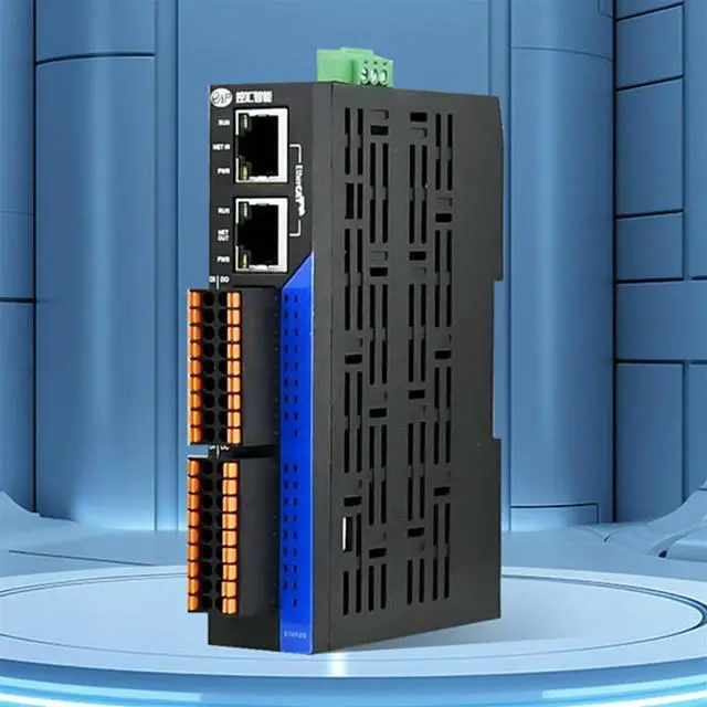 Alt view image 2 of 4 - EDS-32A Series EtherCAT Remote IO Data Acquisition Module Ethernet Communication PLC Controller 16-Way
