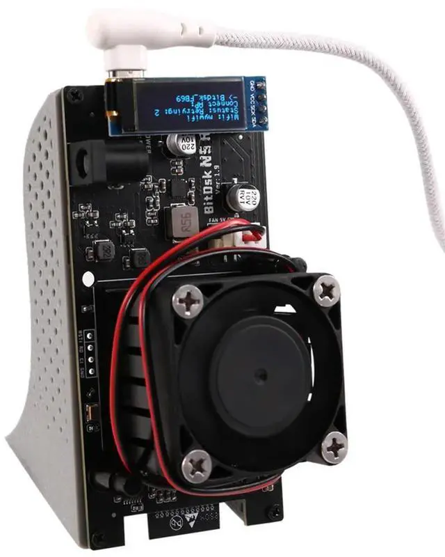Alt view image 2 of 4 - Bitaxe BM1397 BTC Solo Miner, 200Gh/S ASIC Chipset, EU Plug For Energy-Efficient Bitcoin Mining