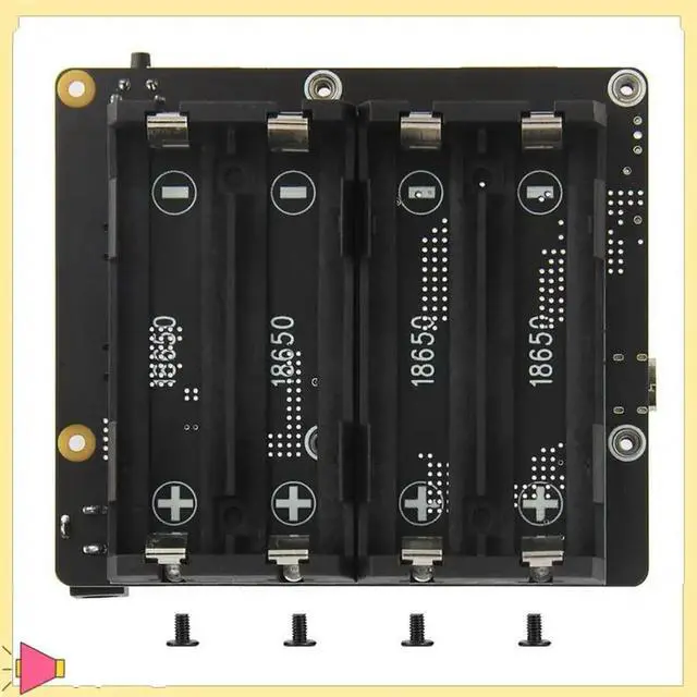 Alt view image 3 of 4 - UPS For Raspberry Pi 5 UPS Power Management Board Supports 4 Batteries UPS Module For Raspberry Pi 5