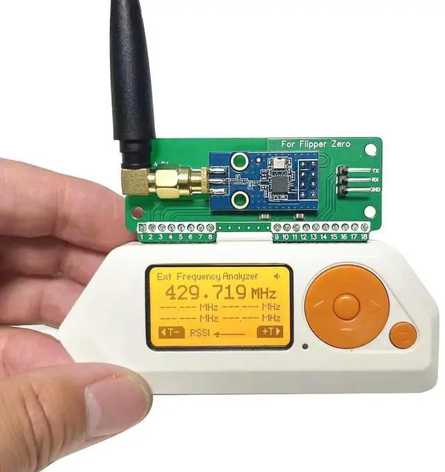 Main image of For Flipper Zero CC1101 433Mhz Development Board Wireless Flipper Zero Modification Board SubGhz GPIO 433Mhz Antenna Module