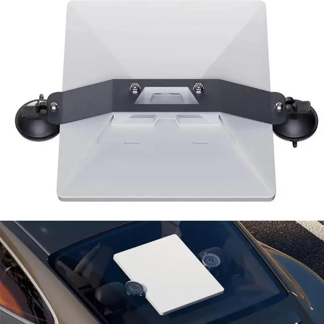 Alt view image 4 of 4 - For Starlink Mini Sunroof Suction Cup Mount Strong Suction Design Roof Mount Mounting Kit for Car and Sunroofs