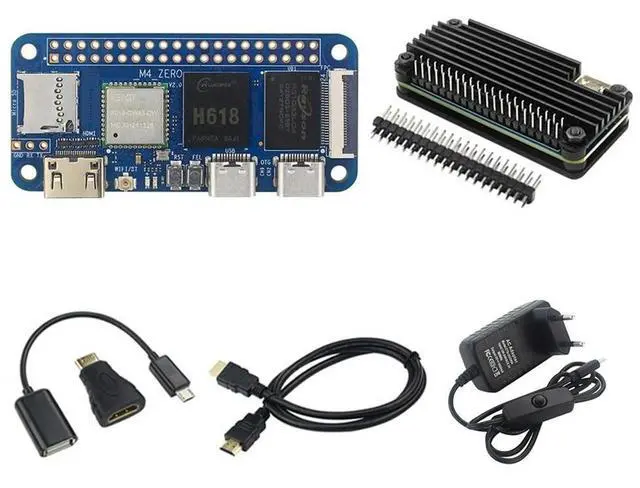 Alt view image 3 of 4 - For Banana Pi BPI-M4 Zero Development Board&Case Kit 4G LPDDR4 32G EMMC H618 2.4G/5G BT4.2 Motherboard EU Plug