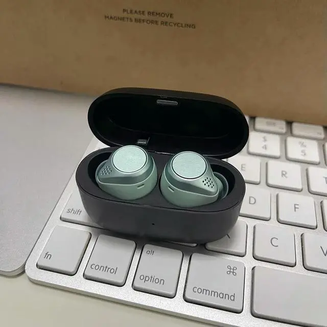 Alt view image 3 of 4 - Bluetooth Earphones Dust Charging Case Box for Jabra Elite 75t/Elite Active 75t