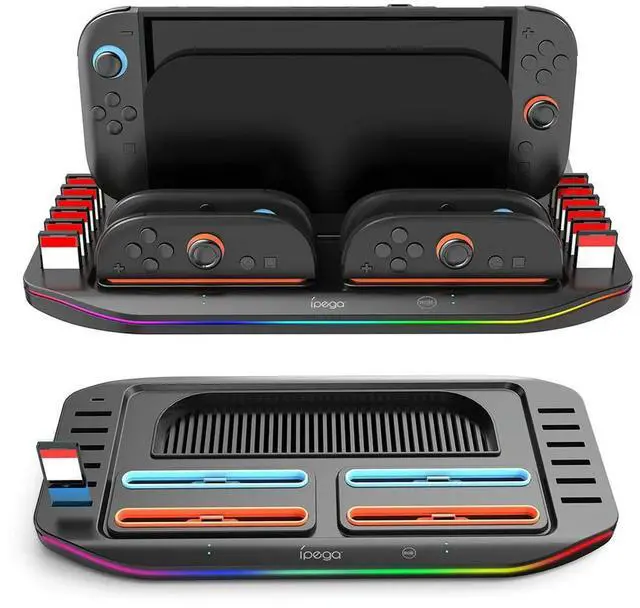 Main image of For NS2 Charging Dock Station Indicator Light Joy-Con Controller Charger 4 In 1 Console Charging Base Gaming Accessories