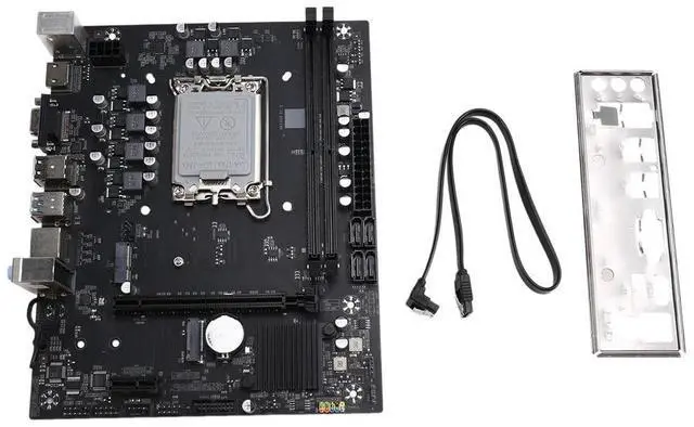Main image of H610S4 M4 Desktop Computer Motherboard DDR4 Memory LGA1700 CPU I5 12400F/12100 RTL8111G/H 1000mbps LAN
