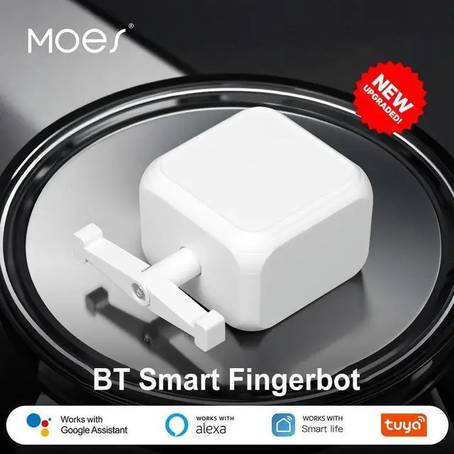 Alt view image 2 of 4 - Bluetooth-Compatible Finger Robot App Control Button Controller Rechargeable Wireless Light Button Pusher Robot for Home