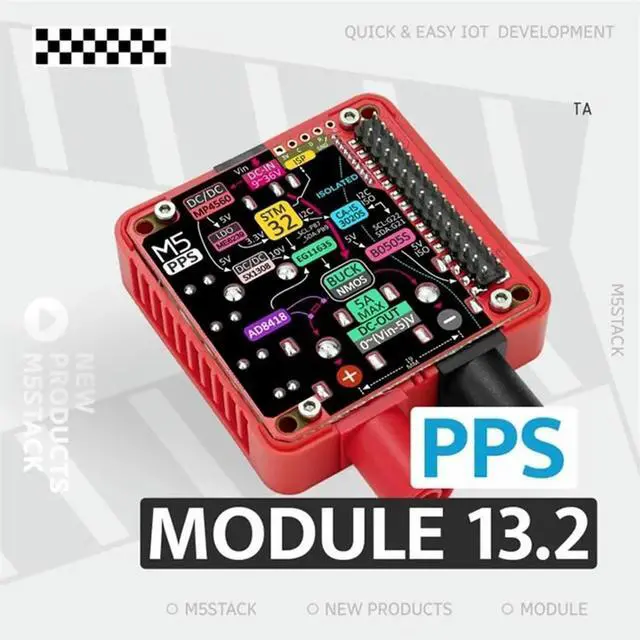 Alt view image 2 of 4 - For M5stack Module 13.2 Programmable Power Supply Module For Core/Core2/Cores3 Series Hosts