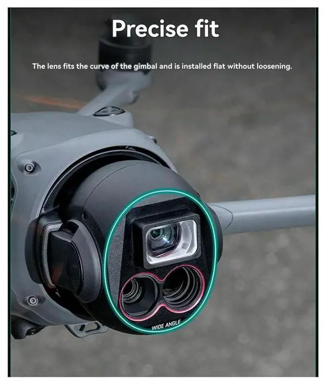 Main image of Protective Filter Wide-Angle Lens Adapter 110 Degree Coverage For Mavic 4 Pro Drone For Mavic 4 Pro