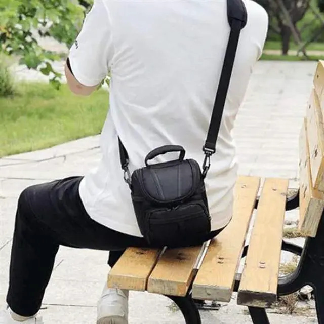 Main image of SLR Camera Bag Lightweight Photography Bag Adjustable Shoulder Strap Camera Bag Pocket Zipper For D40