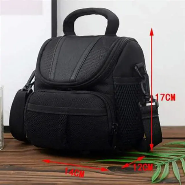 Alt view image 2 of 2 - SLR Camera Bag Lightweight Photography Bag Adjustable Shoulder Strap Camera Bag Pocket Zipper For D40