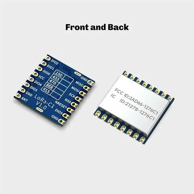 Alt view image 3 of 4 - Lora Module Built-In Temperature Sensor Module For Remote Meter Reading/Industrial Control/Home Automation Telemetry/ Co
