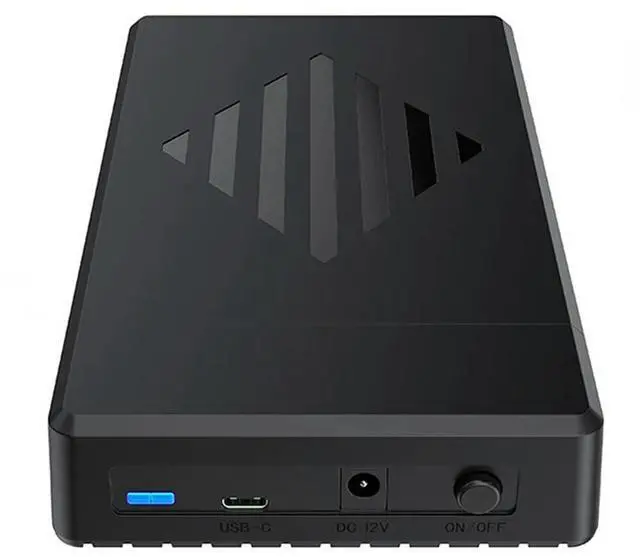 Alt view image 3 of 4 - Desktop 3.5-Inch USB 3.1 SATA Portable Hard Drive Enclosure Plastic Case HD356T USB To SATA Adapter