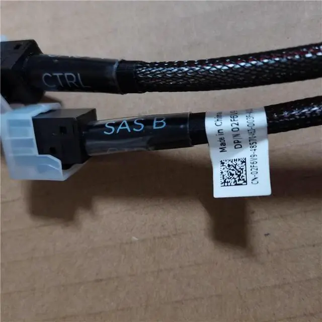 Alt view image 2 of 2 - R630 Server Array Card Cable SAS RAID 8x2.5 Hard Disk Cable 2F6V9 02F6V9