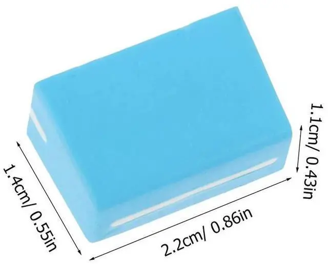 Alt view image 4 of 4 - 50pcs Clear Plastic el Holder 3.93" X 2.16" Shelf Sign Clips Price Display Signs Clamp On Hanging Tag Double Snap Lock