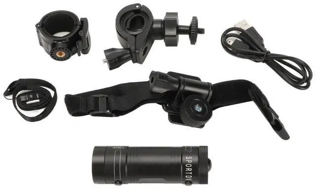 Main image of Motorcycle Helmet Camera HD 1080P 120 Degree Wide Angle Waterproof Compact Bike Sports Camera with Mic for Helmet Camera