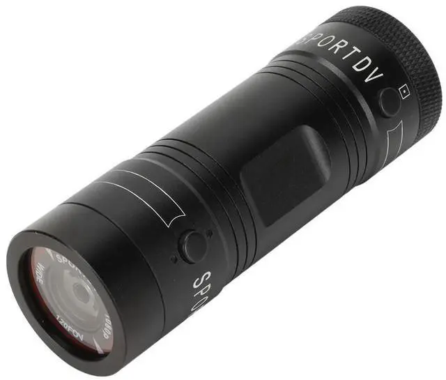 Alt view image 2 of 3 - Motorcycle Helmet Camera HD 1080P 120 Degree Wide Angle Waterproof Compact Bike Sports Camera with Mic for Helmet Camera