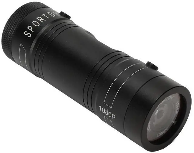 Alt view image 3 of 3 - Motorcycle Helmet Camera HD 1080P 120 Degree Wide Angle Waterproof Compact Bike Sports Camera with Mic for Helmet Camera