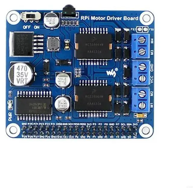 Main image of 5V MC33886 Drives Expansion Board For Rpi Motor Driver Large