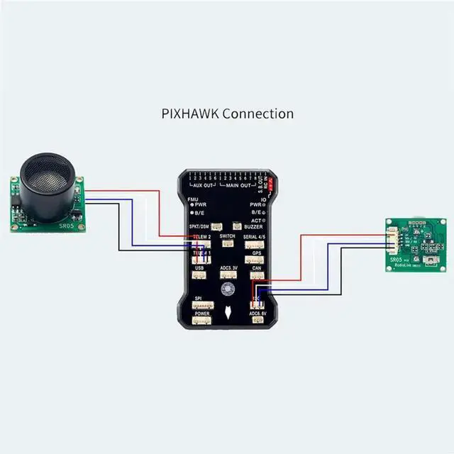 Alt view image 2 of 4 - SUI04 Ultrasonic Sensor Obstacle Avoidance Module For Radiolink PIXHAWK PIX APM RC Multi-Copter Accessories