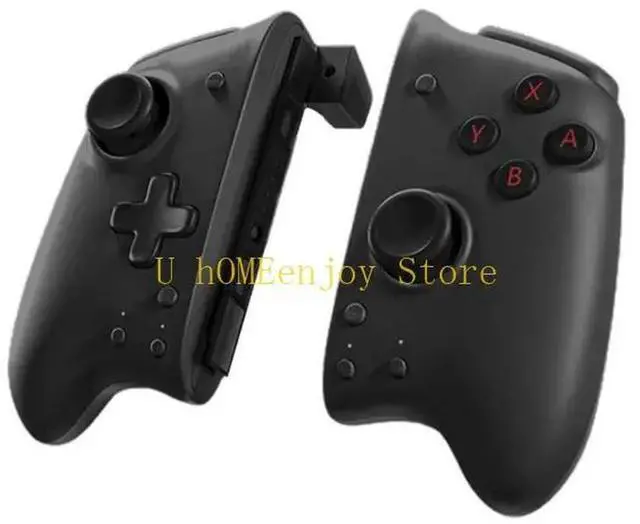 Alt view image 2 of 3 - Wireless Game Controller Bluetooth-Compatible Gamepad Handle Grip One-key Wake-up Vibration for Switch Left Right