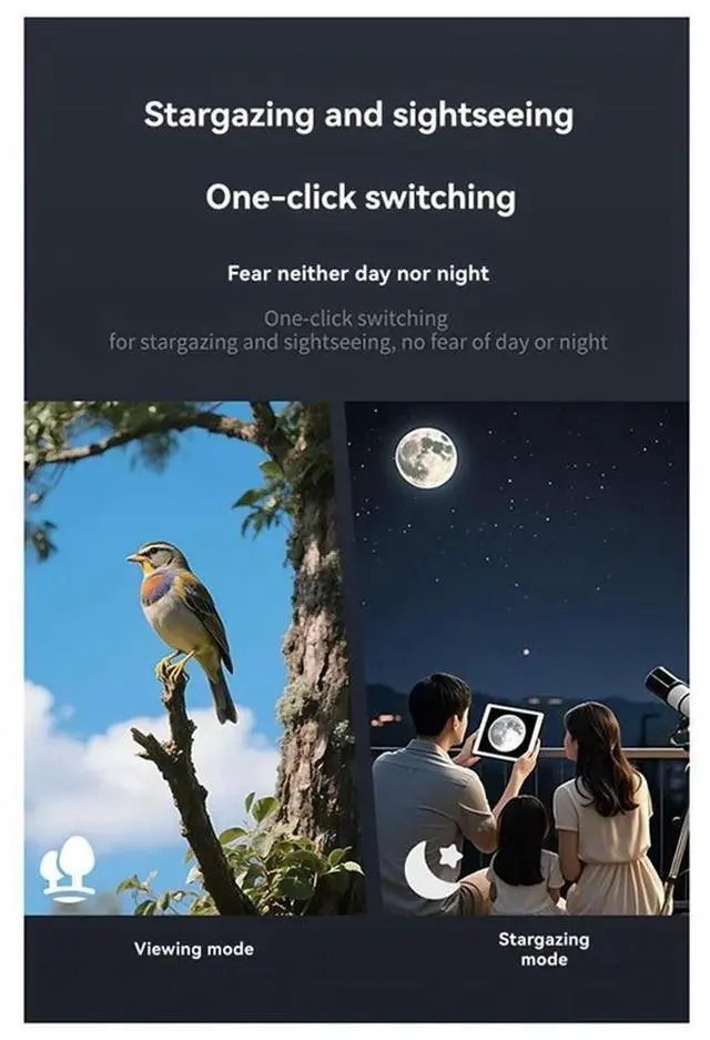 Alt view image 3 of 4 - 2.4GHZ Microscope 2 Million Pixels Astronomical Telescope HD Electronic Eyepiece Photo Recording Phone Computer