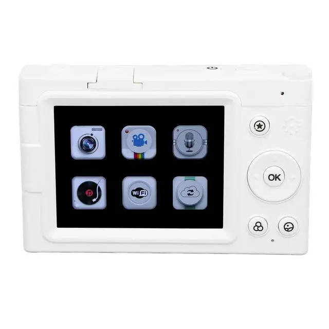 Alt view image 2 of 3 - 4K Digital Camera Wireless 2.83 Inch 28X Digital Zoom MP3 Autofocus Retro Compact Small Camera with 1/4 Inch Thread for Video