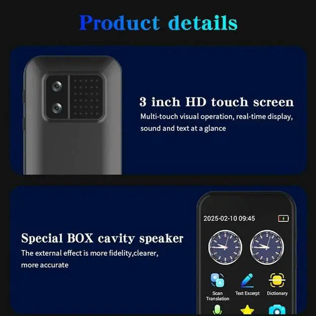 Main image of AI Scanning Reading Translator Pen Translator Pen With 113 Language Vioce Offline Translator Dictionary