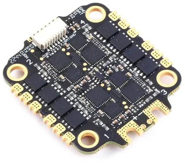 Alt view image 2 of 4 - AM32 4-In-1 ESC 60A 32Bit 3-6S Electronic Speed Controller For FPV Racing Drone
