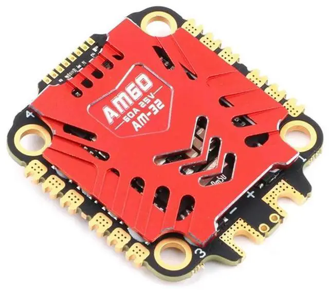 Alt view image 3 of 4 - AM32 4-In-1 ESC 60A 32Bit 3-6S Electronic Speed Controller For FPV Racing Drone