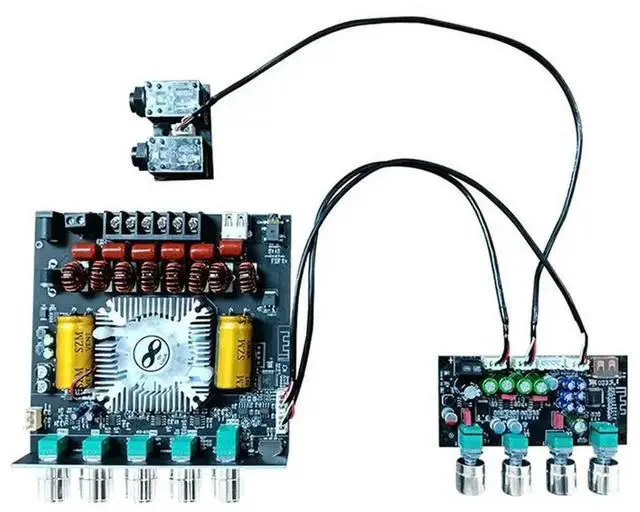 Main image of DC8-36V AMP Karaoke Reverb Board Anti-Whistle DSP Mixing Module Professional Microphone Preamplifier With AS21 Module