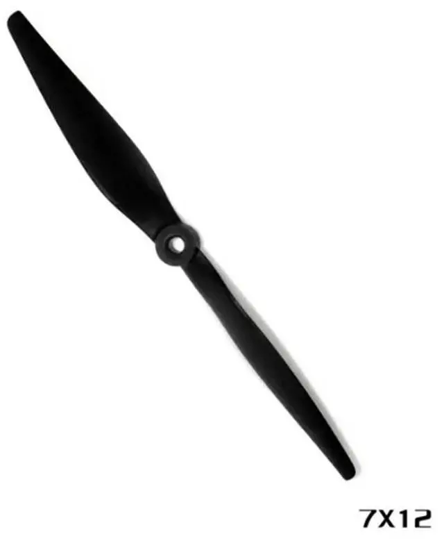Alt view image 2 of 4 - 7X12R 7Inch 2-Blade Propeller Thin Electric Prop Glass Fiber Reinforced Nylon CW CCW Paddle For FPV Drone