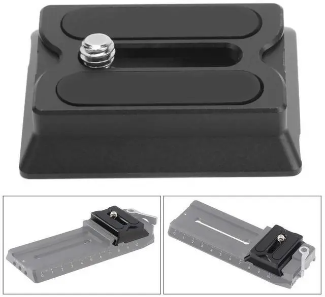 Alt view image 3 of 3 - Quick Release Plate Tripod Ball Head Base Camera Stabilizer Accessories for  Ronin Rsc2 Rs2 Rs3 standard