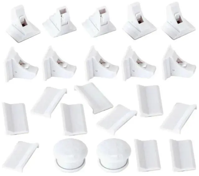 Main image of 10+2 Magnetic Cabinet Locks Child Proof Cupboards Drawer Invisible Kids Baby Safe Lock Catch