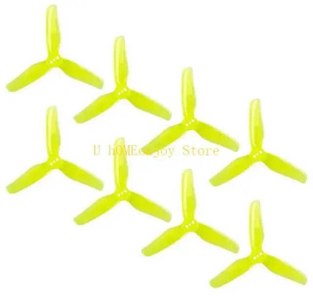 Alt view image 2 of 3 - 8pcs 3Inch 3-Leaf Propellers T3028 Propellers 4CW 4CCW Repair for Racing UAV High Efficiency and Stability