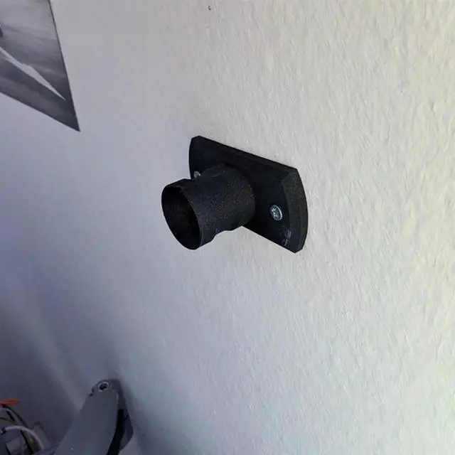 Alt view image 3 of 4 - 2X Steering Wheel Wall Mount Bracket Stand Holder With Screws For FANATEC Steering Wheel Fixing Brackets Accessories