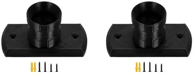 Main image of 2X Steering Wheel Wall Mount Bracket Stand Holder With Screws For FANATEC Steering Wheel Fixing Brackets Accessories