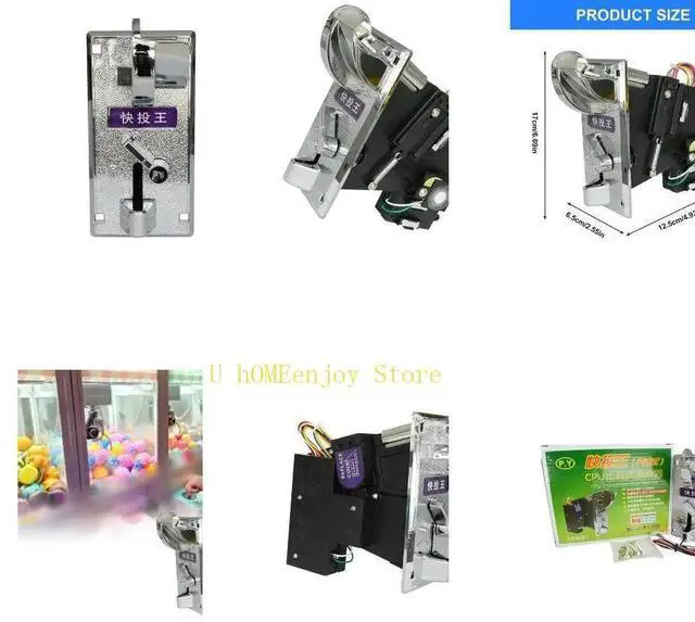 Main image of Coin Selector with Wire for Game Machine Electronic Coin Selector