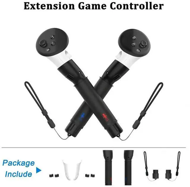 Alt view image 2 of 4 - Dual Light Saber VR Controller Handle For Oculus Accessories For Oculus VR Game Accessories