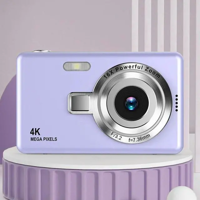 Alt view image 4 of 4 - CCD Digital Camera Students Introduction To Digital Campus Retro Pocket Card Digital Memory Card