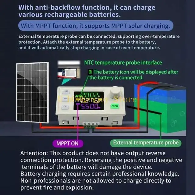 Alt view image 3 of 3 - Portable Regulator Stabilizers Module Constant Current for Outdoor Use