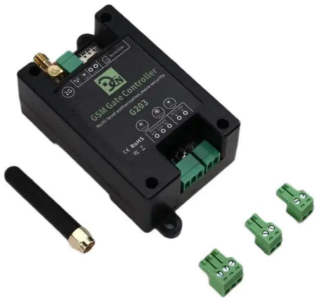 Alt view image 4 of 4 - GSM Remote Control Relay Switch 2G Mobile Phone Control Gsm Door Lock Gsm Gate Controller G203