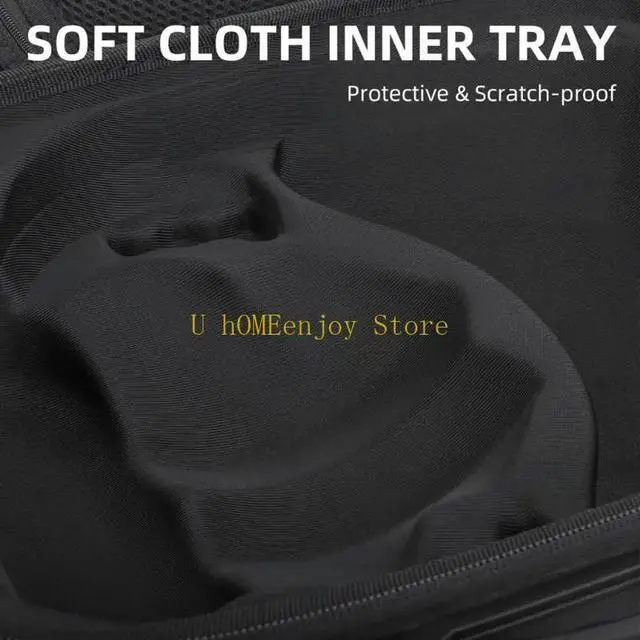 Alt view image 2 of 3 - Hard Box for PS VR2 Headset Bag Bags Shells Glasses Traveling Covers Holder Accessories