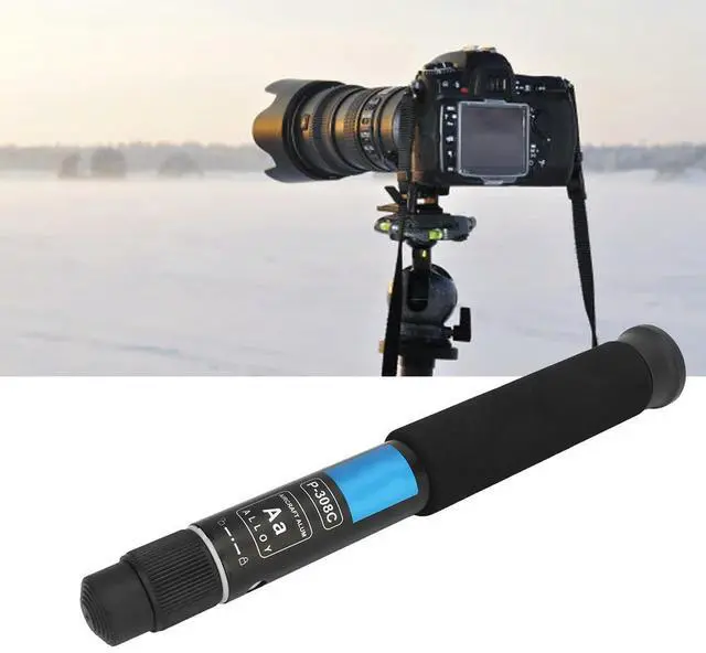 Alt view image 3 of 3 - Camera Monopod 8 Sections Selfie Stick Trekking Pole Aluminum Alloy for Hiking Camping