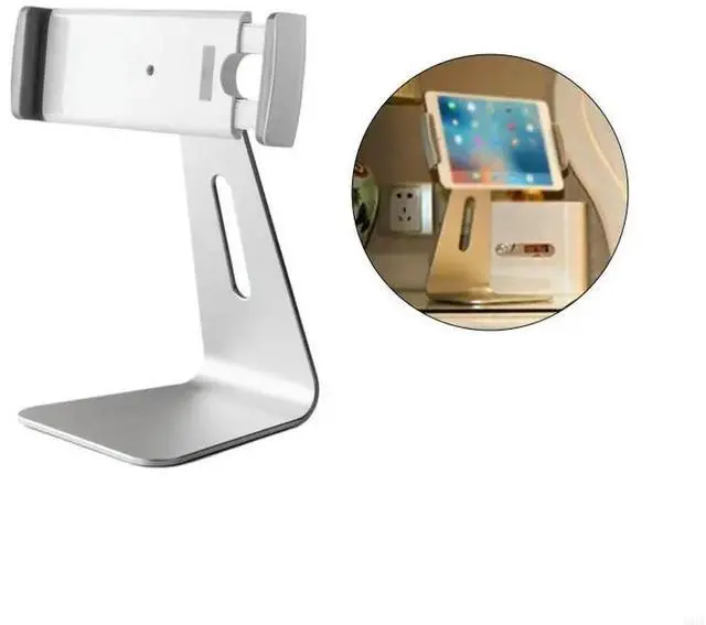 Alt view image 2 of 3 - 7-13inch Tablet Support Mount Rotatable Tablet Stand Holder with Adjustable Clip