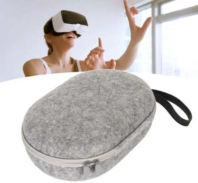 Alt view image 3 of 3 - VR Hard Carrying Case EVA Large Capacity Portable Protective Case for VR Headset Accessories VR Accessories hot