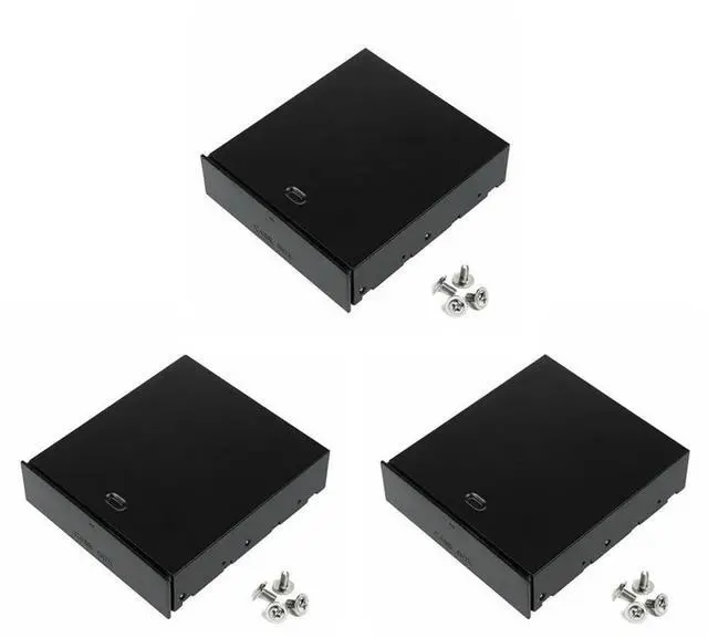 Main image of 3X Desktop Box Organizer Drawer Optical Drives 5.25Inch Front Panel Holders & Racks