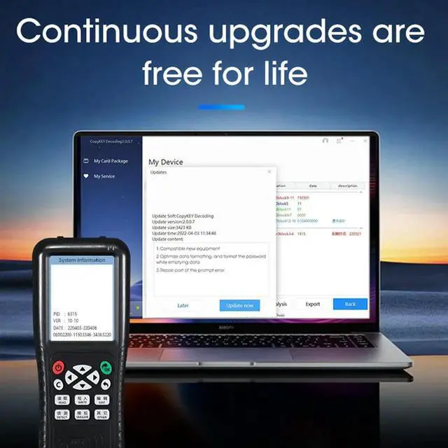 Main image of X100 RFID NFC Card Reader Writer +5XUID Card RFID Duplicator ID IC Card Programmer Encrypted Key Copier