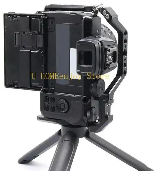 Alt view image 3 of 3 - Camera Cage Aluminum Frame Enhances Heat Dissipation For DSLR Cameras