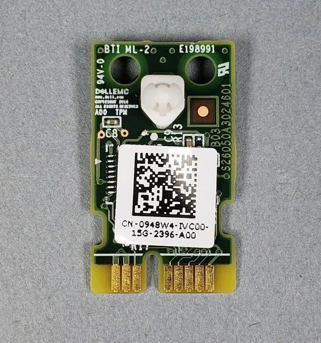 Main image of poweredge 15th Gen R750 R650 Trusted Module TPM v2.0 948W4 0948W4,