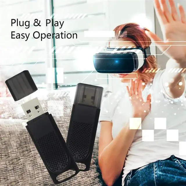 Alt view image 2 of 4 - 2 Pack For Steam VR USB Dongle Receiver For Valve Index Controller Plug And Play For HTC Vive Tracker VR Ink Pilot